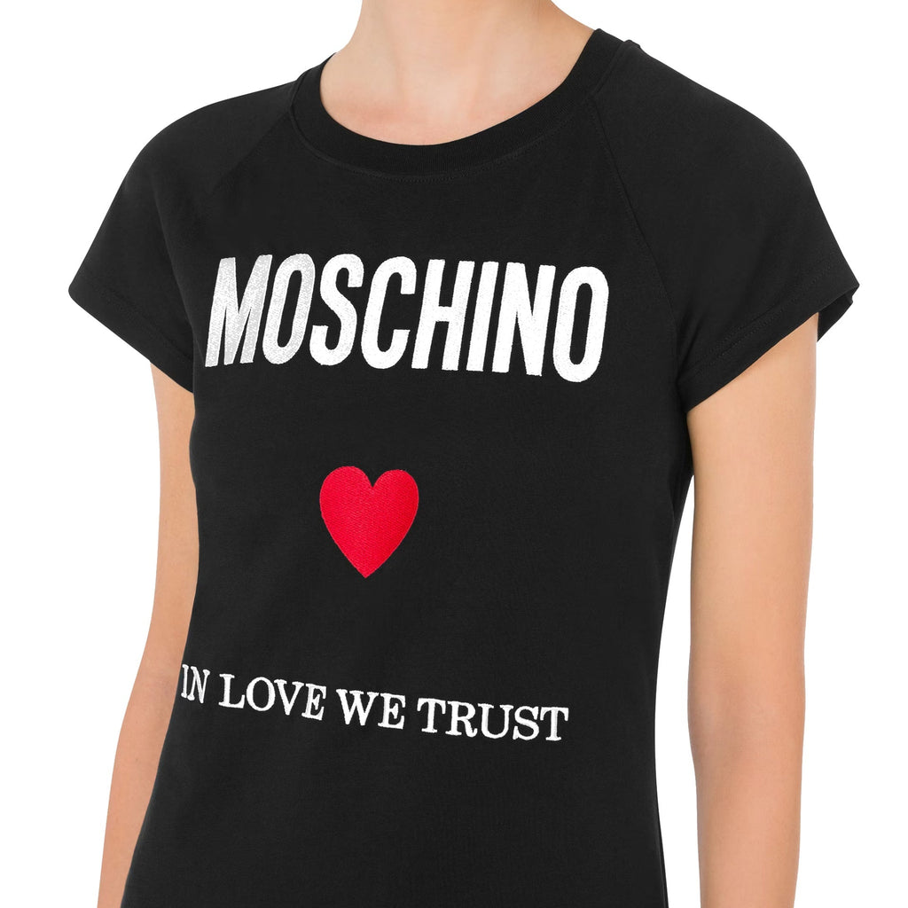 Moschino Couture In Love We Trust Mini Dress