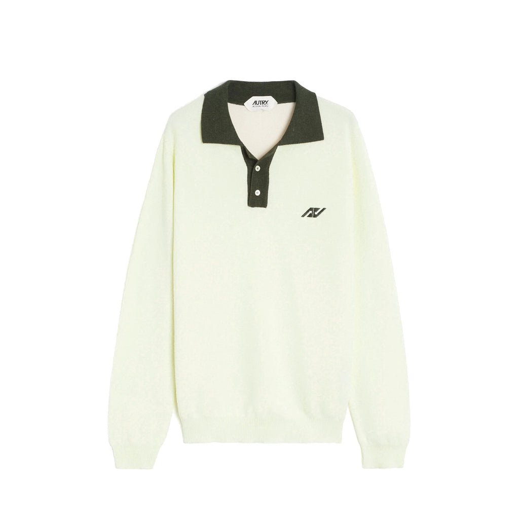 Autry Sporty Long Sleeve Polo
