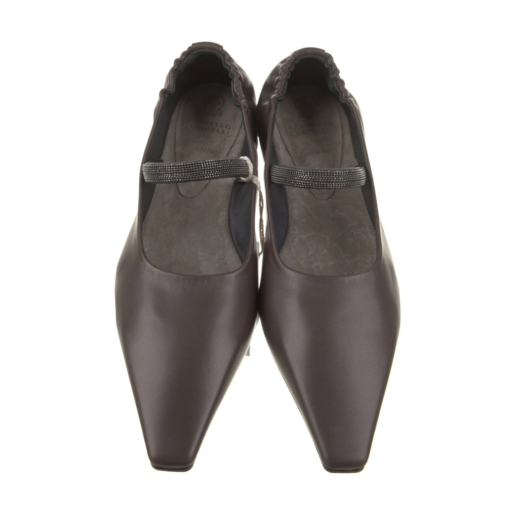 Brunello Cucinelli Mary Jane Flats