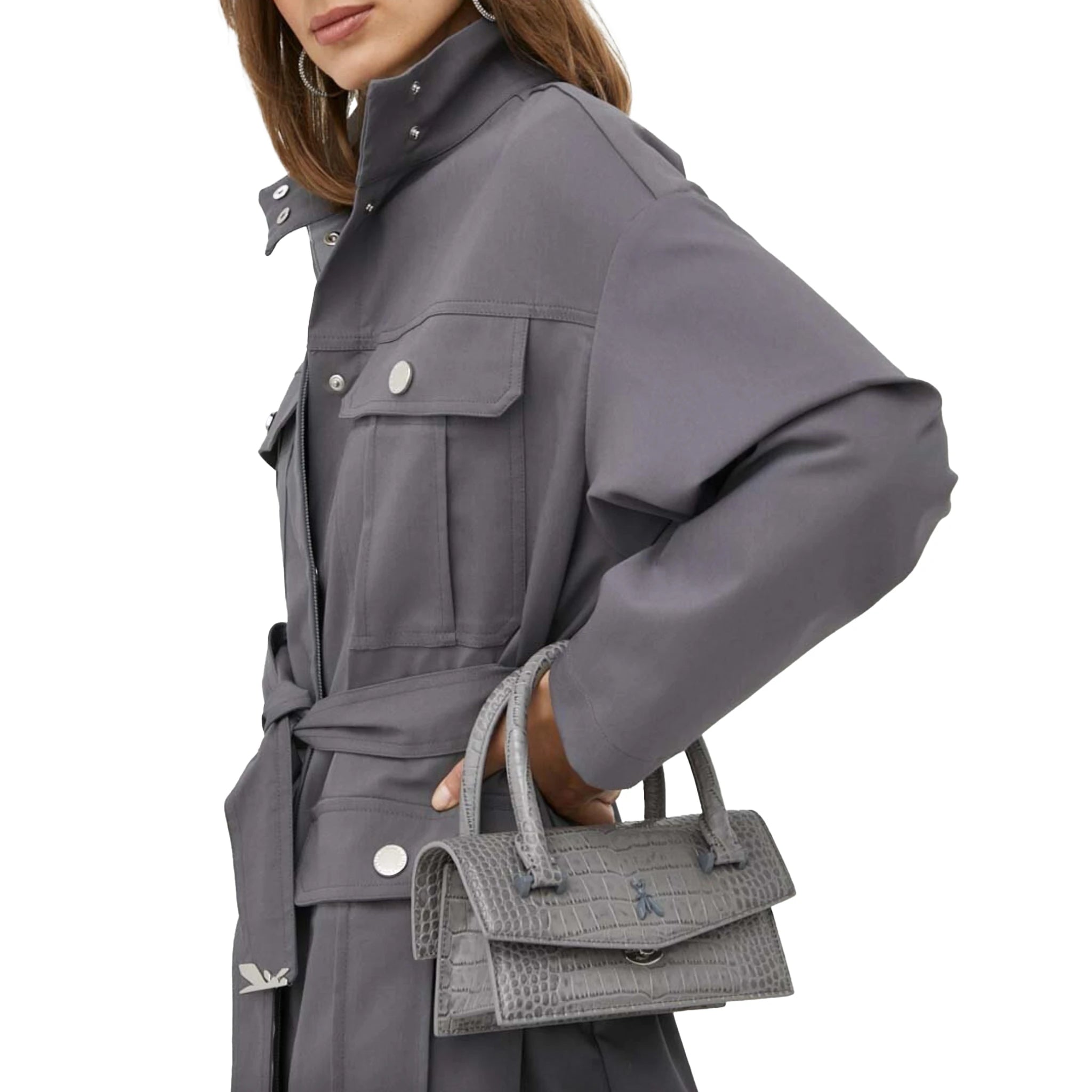 Patrizia Pepe Jackets Grey Woman