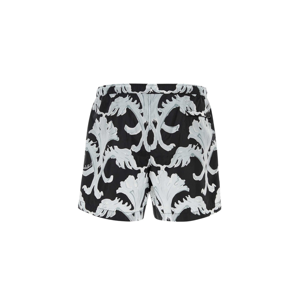 Valentino Garavani Valentino Metamorphos Wall-Print Swim Shorts – Siebentaschen