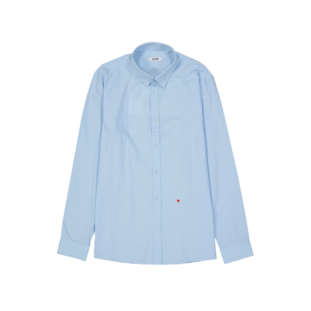 Moschino Cotton Shirt - MEN CLOTHING - MOSCHINO - Tluxy New