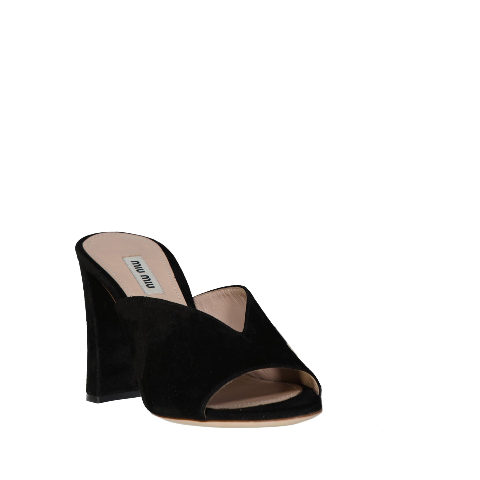 Miu Miu Leather Sandals - WOMEN SHOES - MIU MIU - Tluxy New