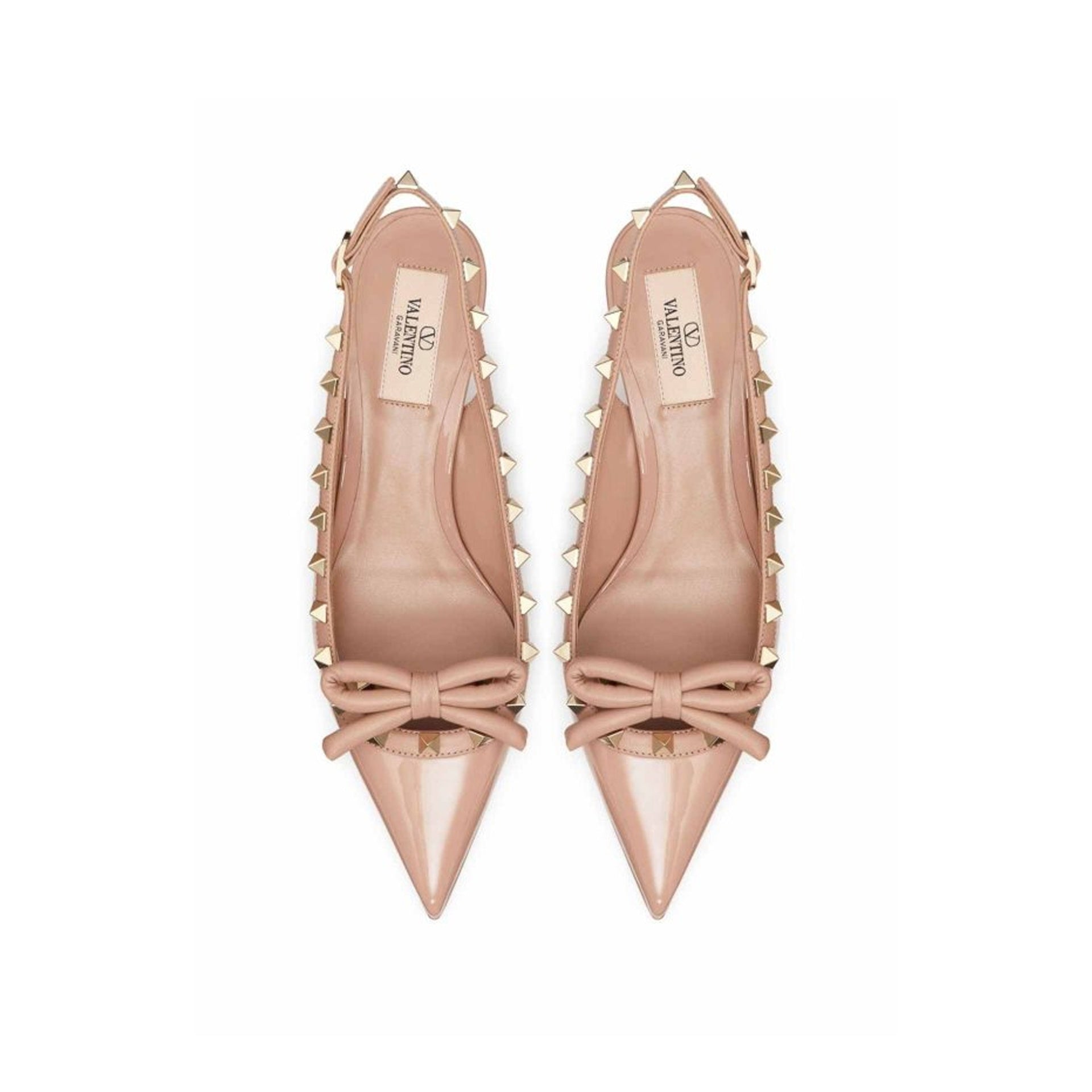 Valentino Garavani Leather Slingback Pumps