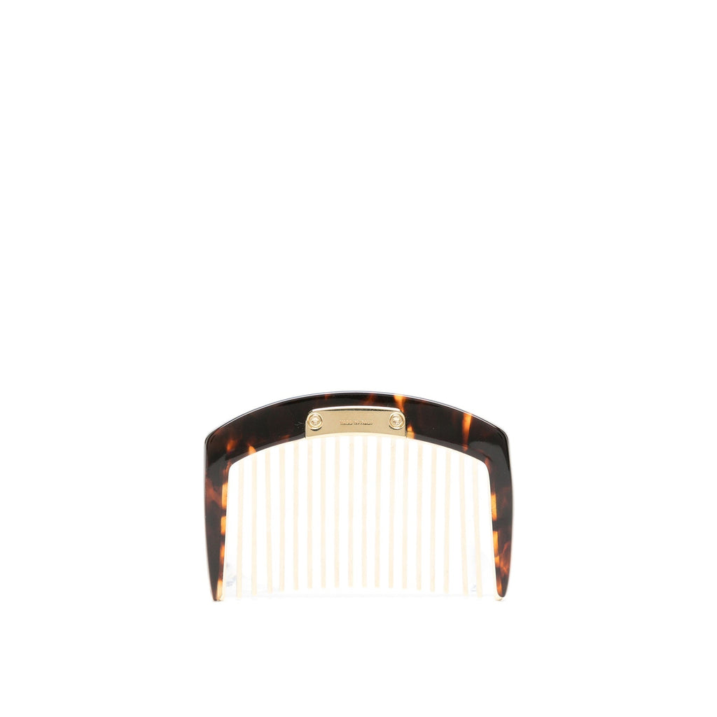 Miu Miu Hair Tortoiseshell Hair Comb One size – Siebentaschen