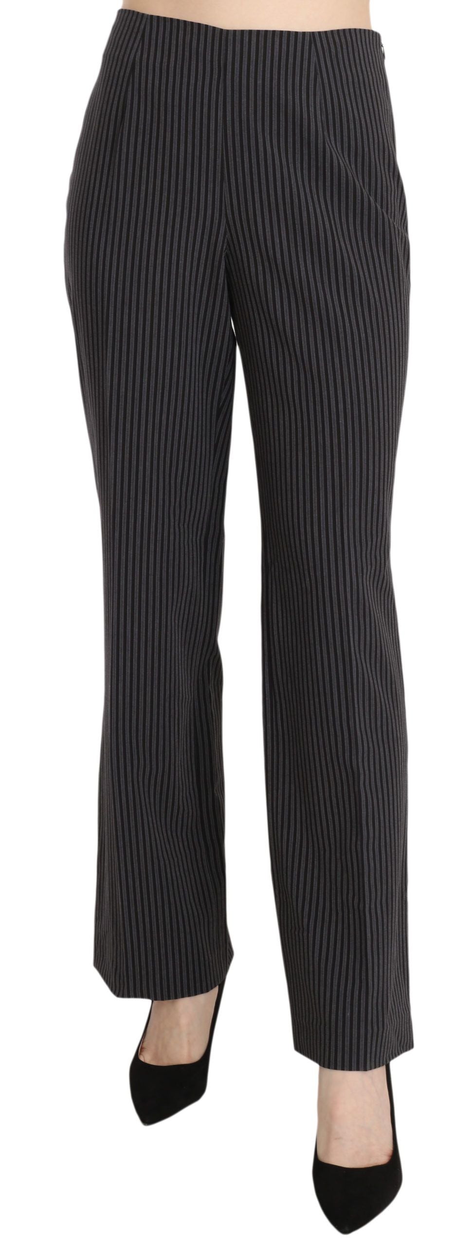 BENCIVENGA Elegante gestreifte Straight Fit Hose