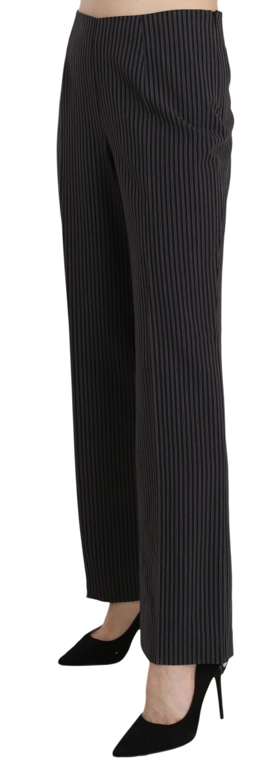 BENCIVENGA Elegante gestreifte Straight Fit Hose