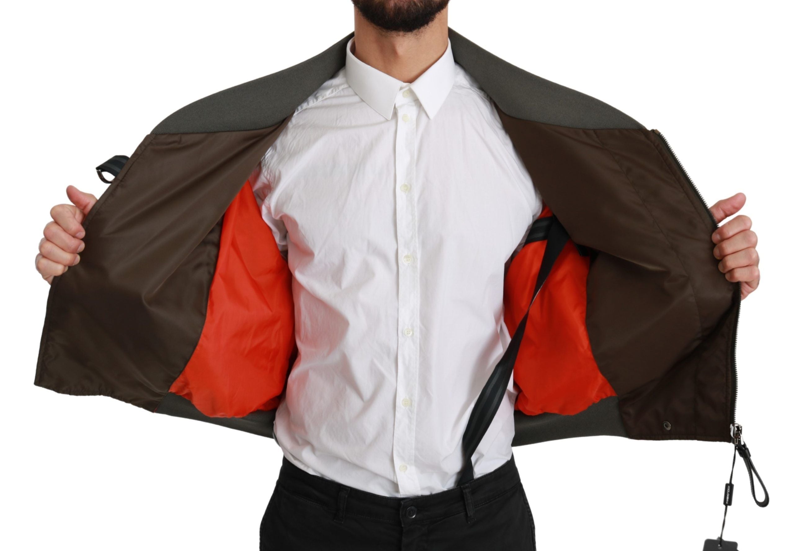 Dolce &amp; Gabbana – Zweireihige Bomberjacke mit Pailletten