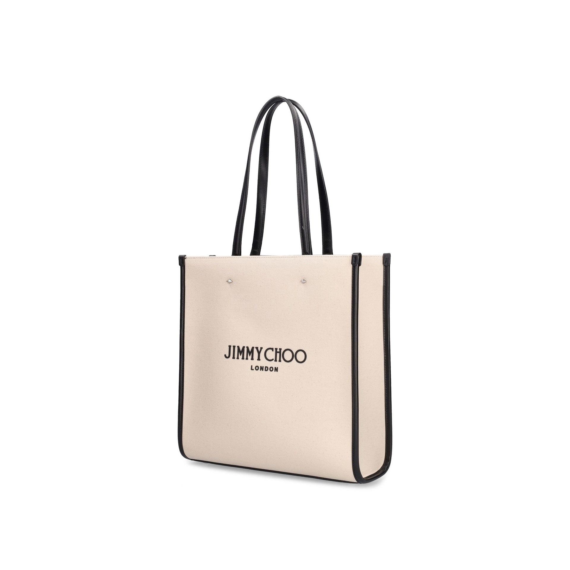 Jimmy Choo Medium Logo Tote Bag