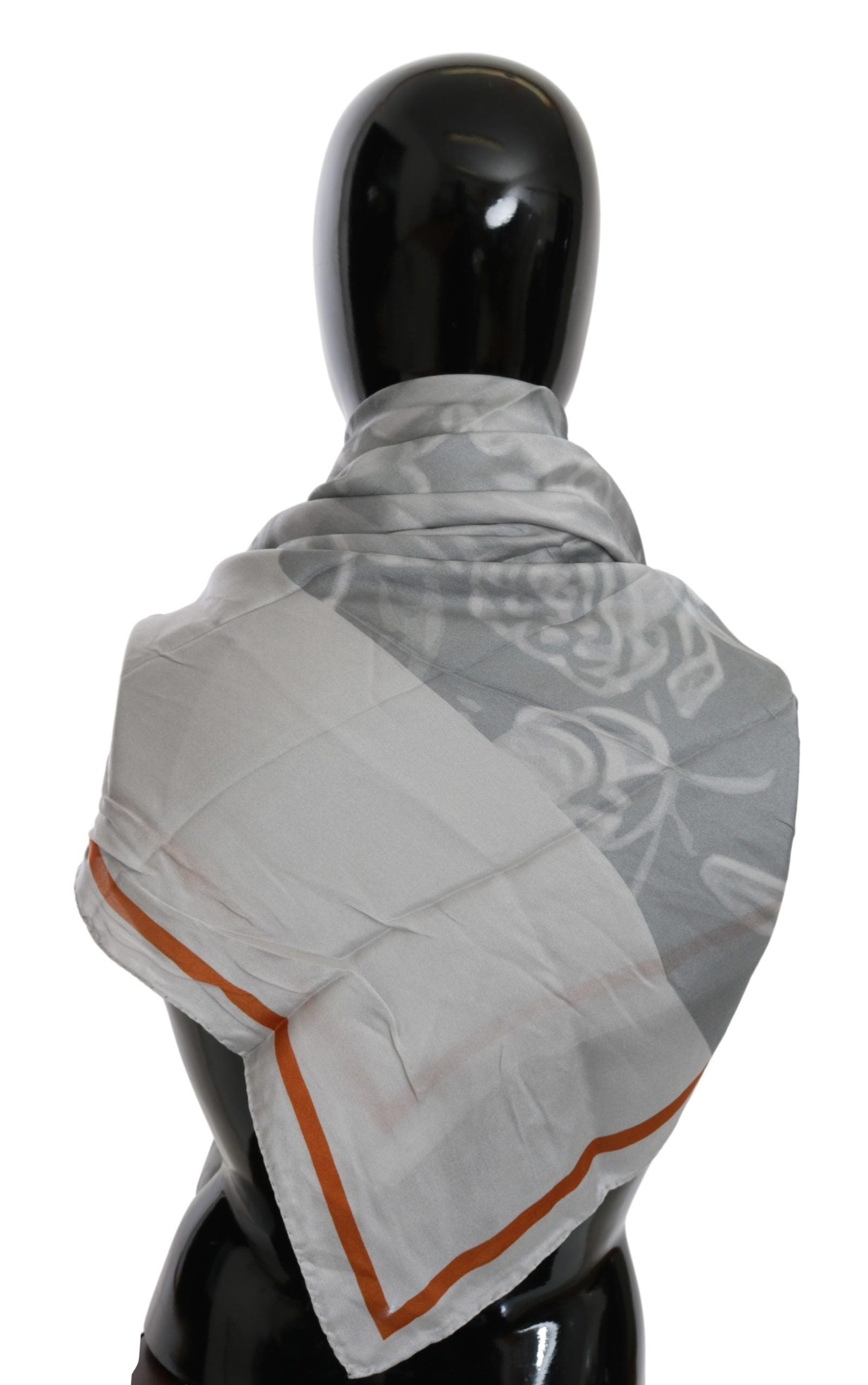 Eleganter Seidenschal mit Blumenmuster von Costume National