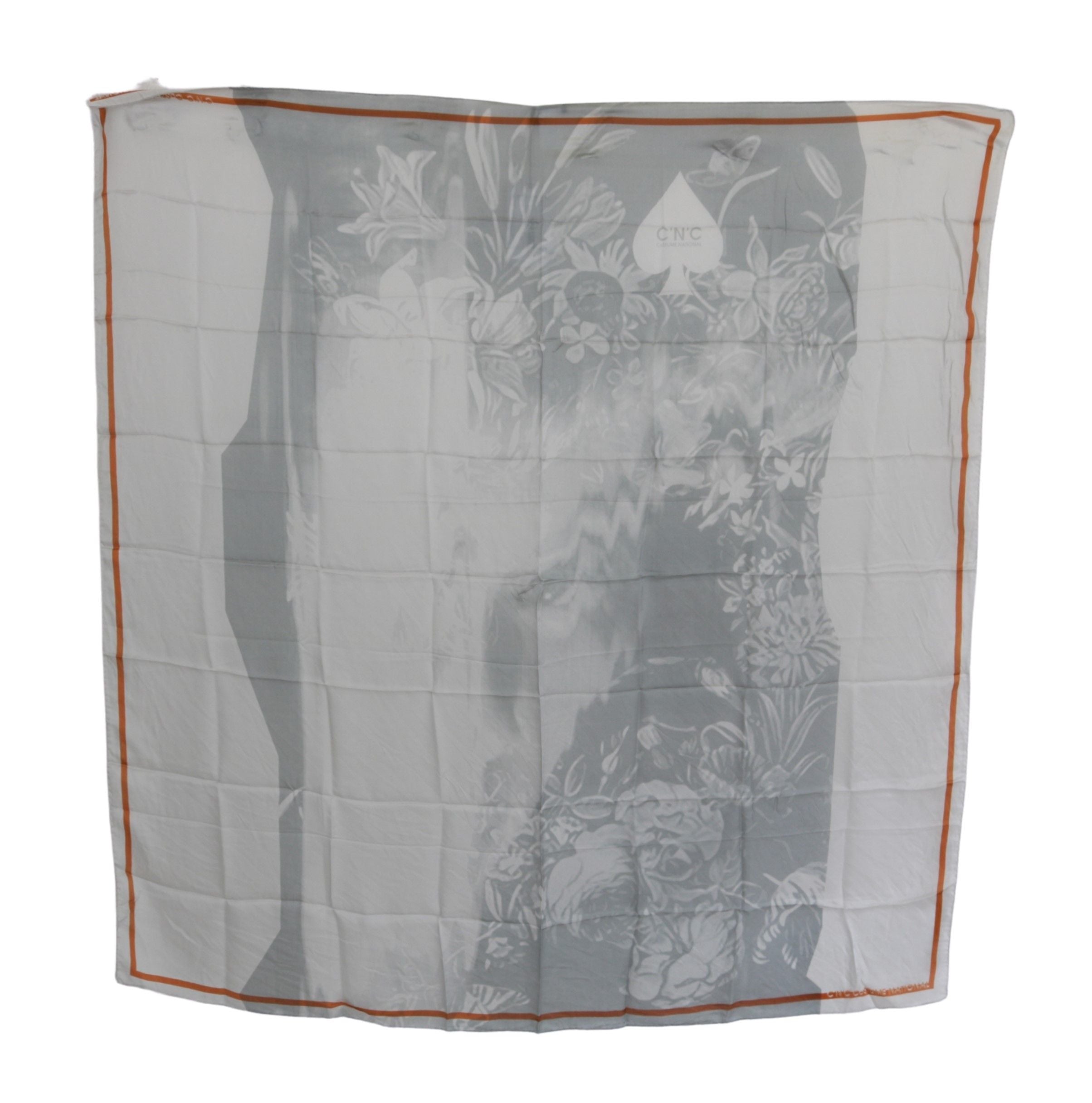Eleganter Seidenschal mit Blumenmuster von Costume National