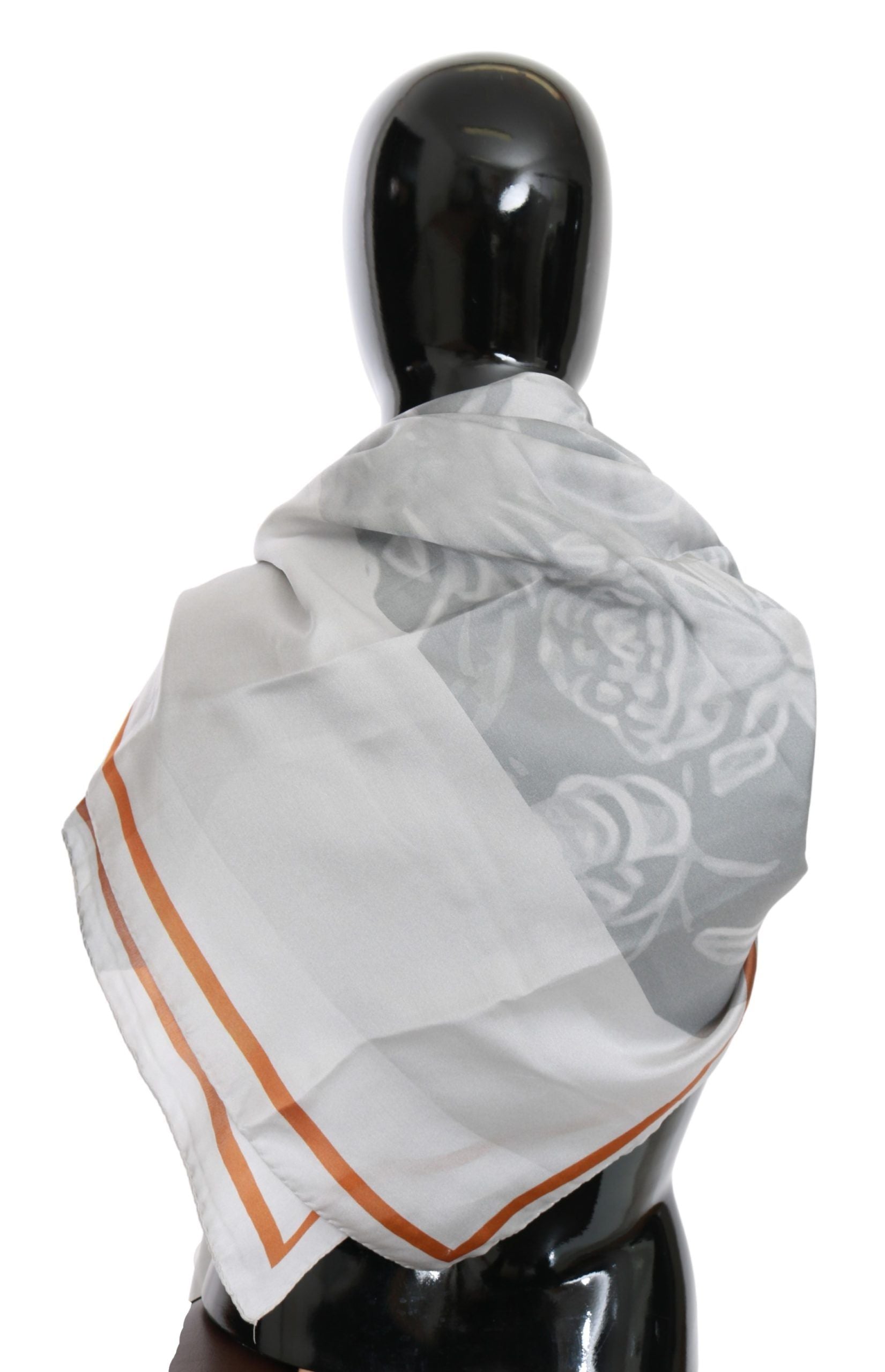 Eleganter Seidenschal mit Blumenmuster von Costume National