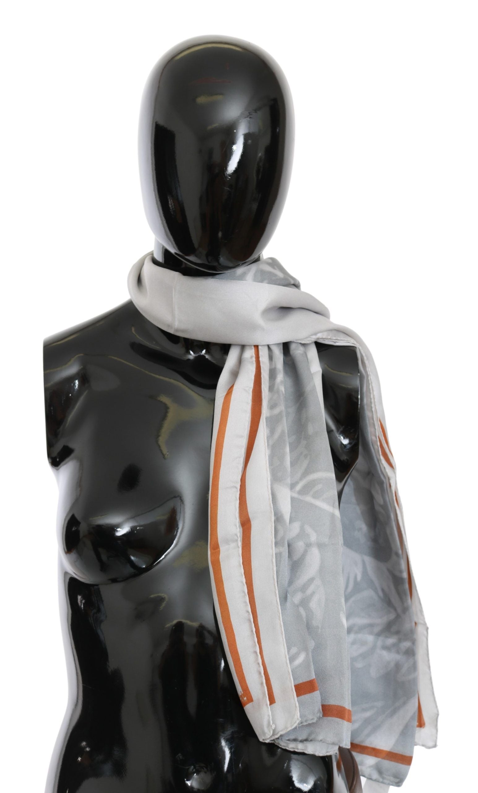Eleganter Seidenschal mit Blumenmuster von Costume National
