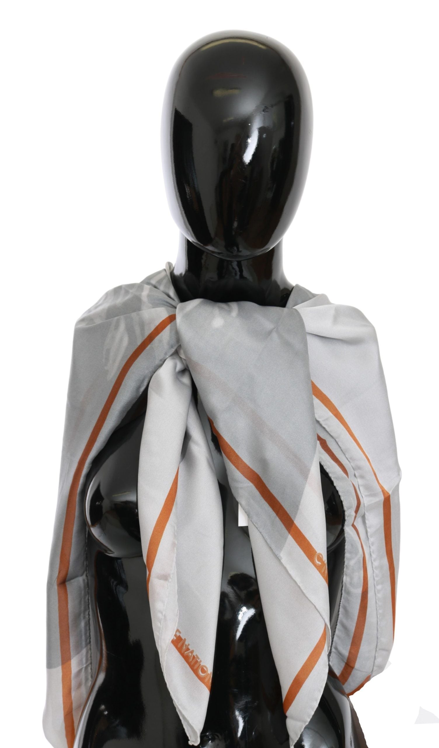 Eleganter Seidenschal mit Blumenmuster von Costume National