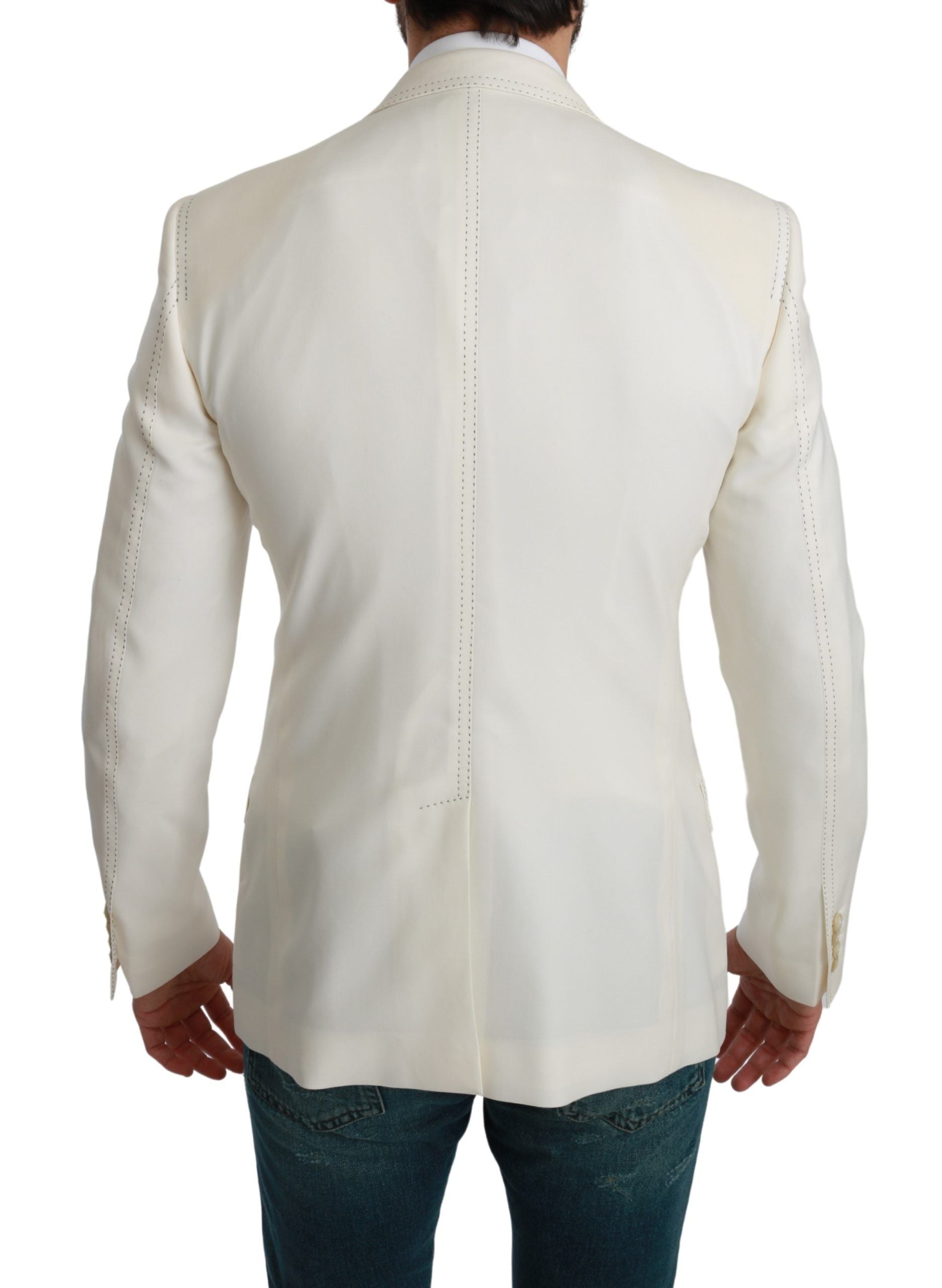 Dolce &amp; Gabbana Eleganter Slim Fit Blazer aus Schurwolle