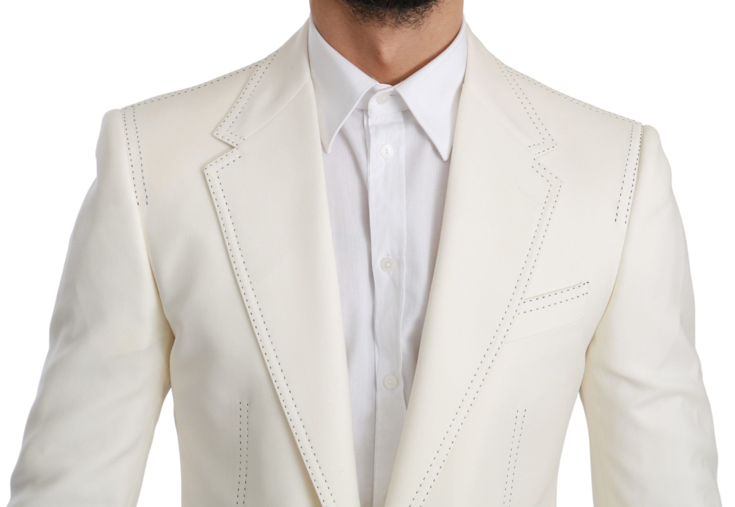 Dolce &amp; Gabbana Eleganter Slim Fit Blazer aus Schurwolle