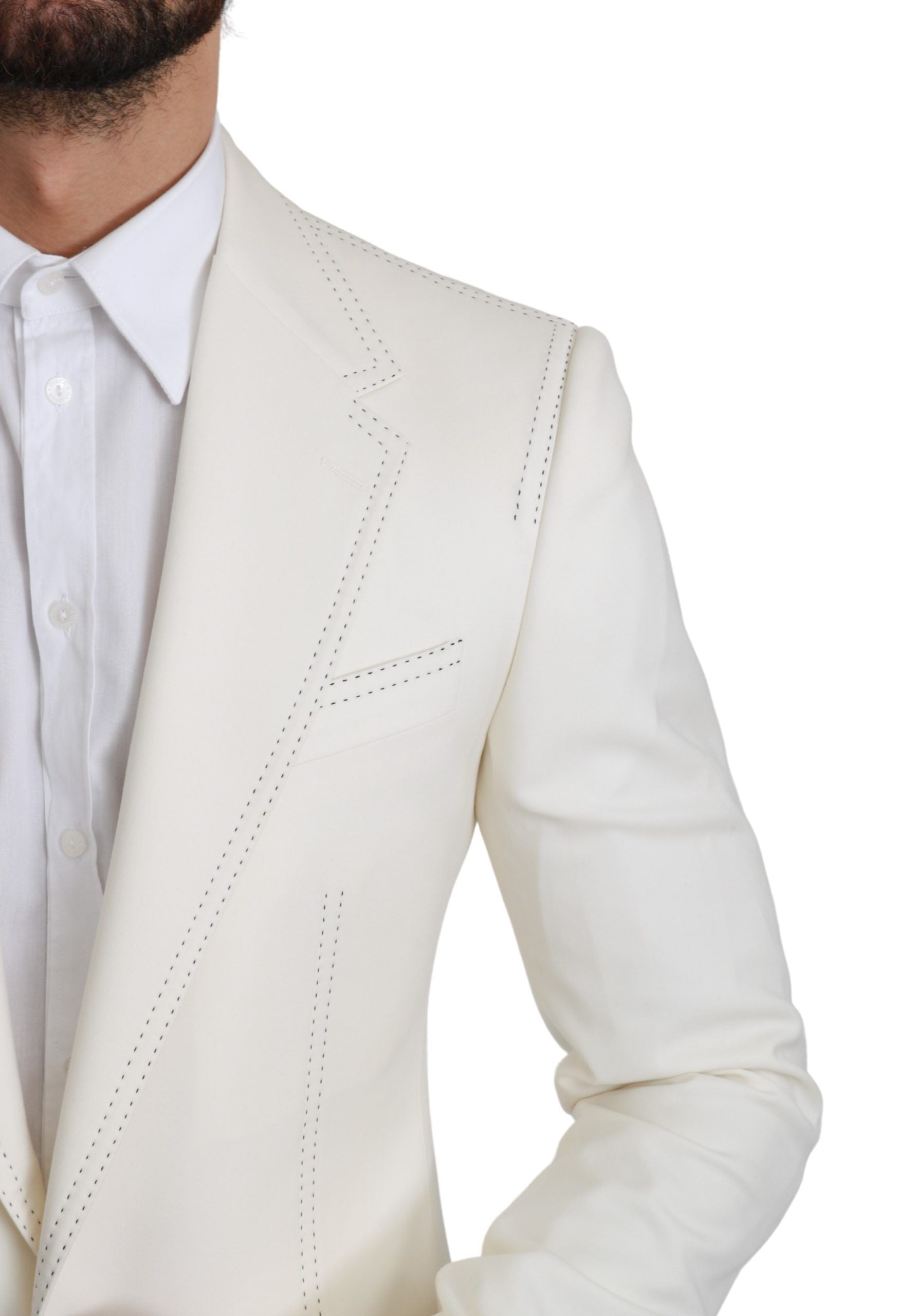 Dolce &amp; Gabbana Eleganter Slim Fit Blazer aus Schurwolle
