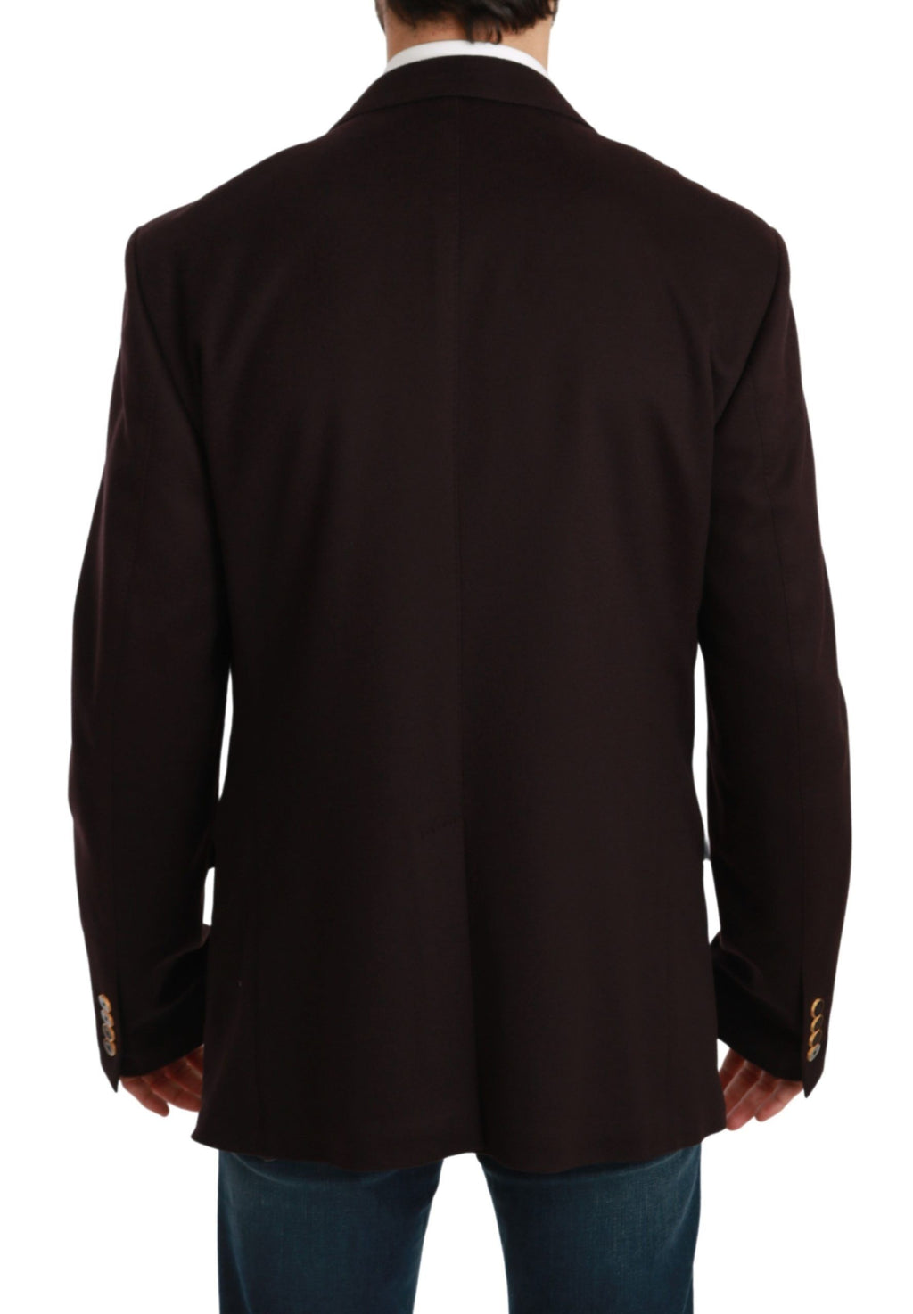 Dolce &amp; Gabbana Eleganter Bordeaux Taormina Kaschmirblazer