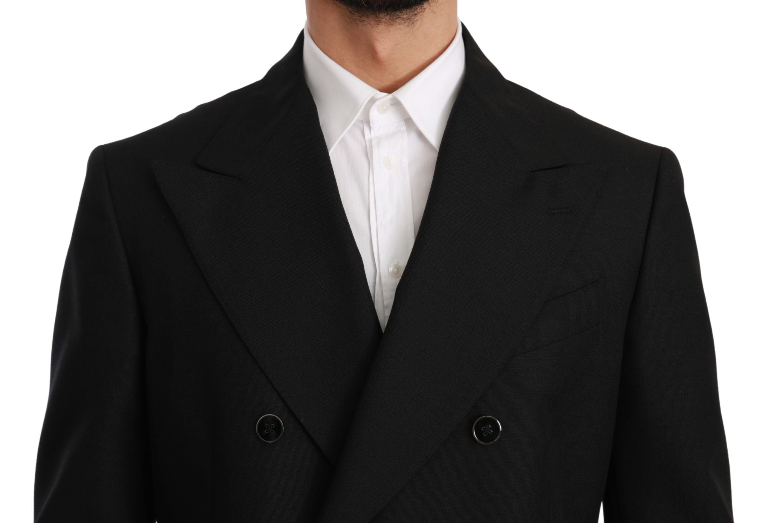 Dolce &amp; Gabbana – Eleganter, schwarzer Slim Fit-Blazer