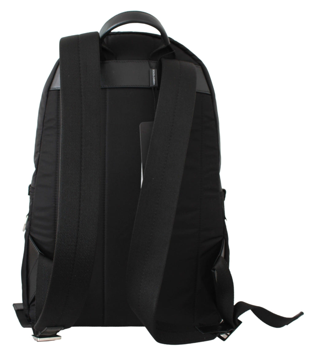 Dolce &amp; Gabbana – Luxuriöser Rucksack mit goldenem Schweinemotiv