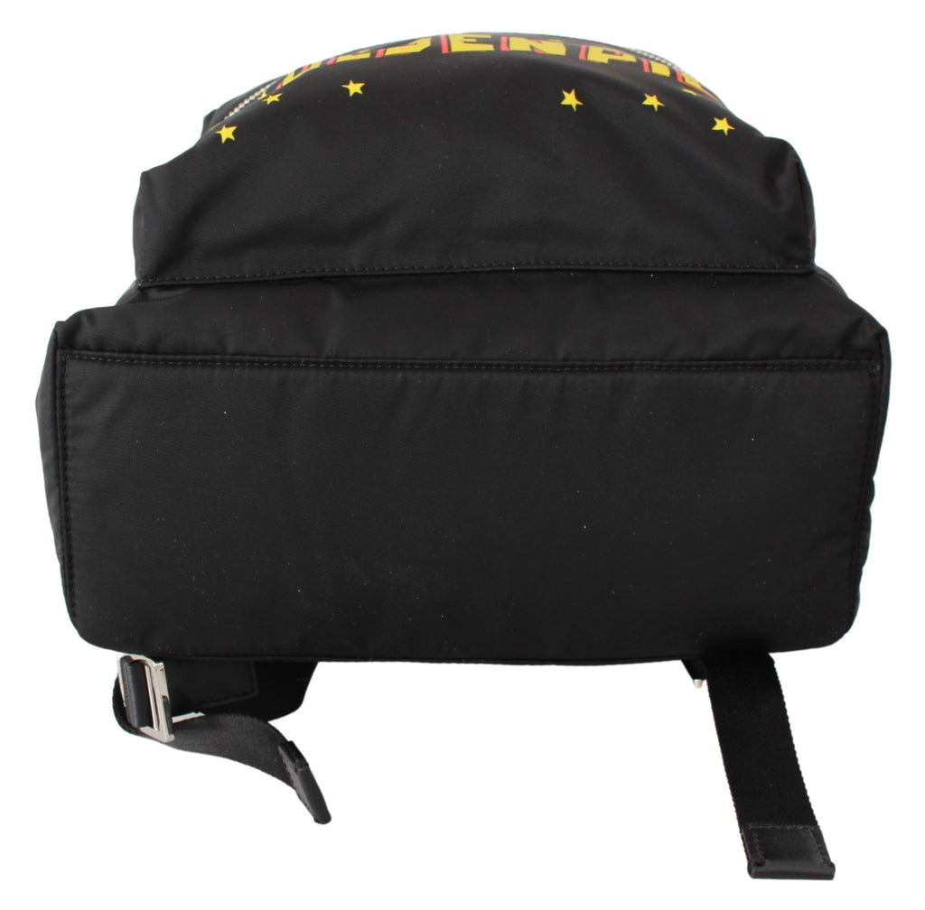 Dolce &amp; Gabbana – Luxuriöser Rucksack mit goldenem Schweinemotiv