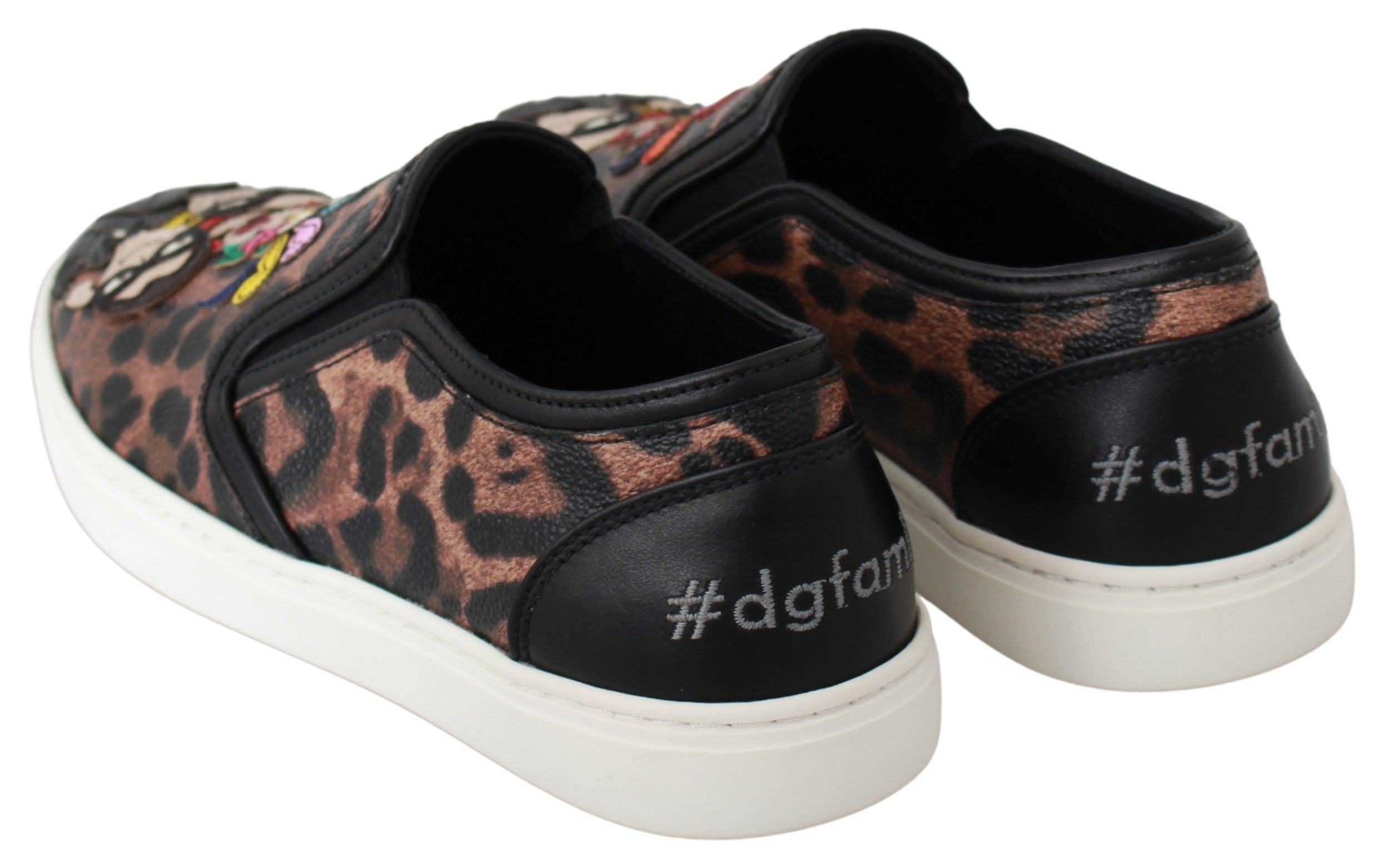 Dolce &amp; Gabbana Elegante Loafer mit Leopardenmuster für einen anspruchsvollen Stil