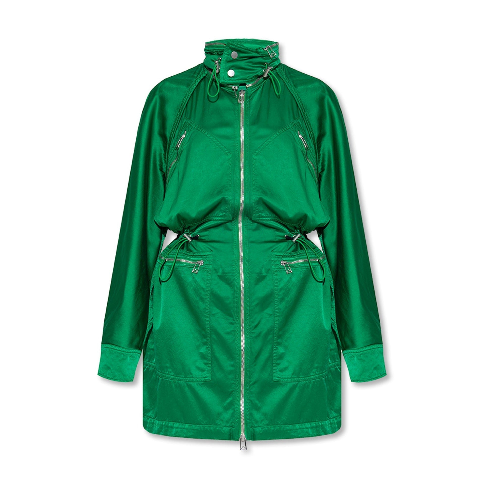 Bottega Veneta Satin Parka – Siebentaschen