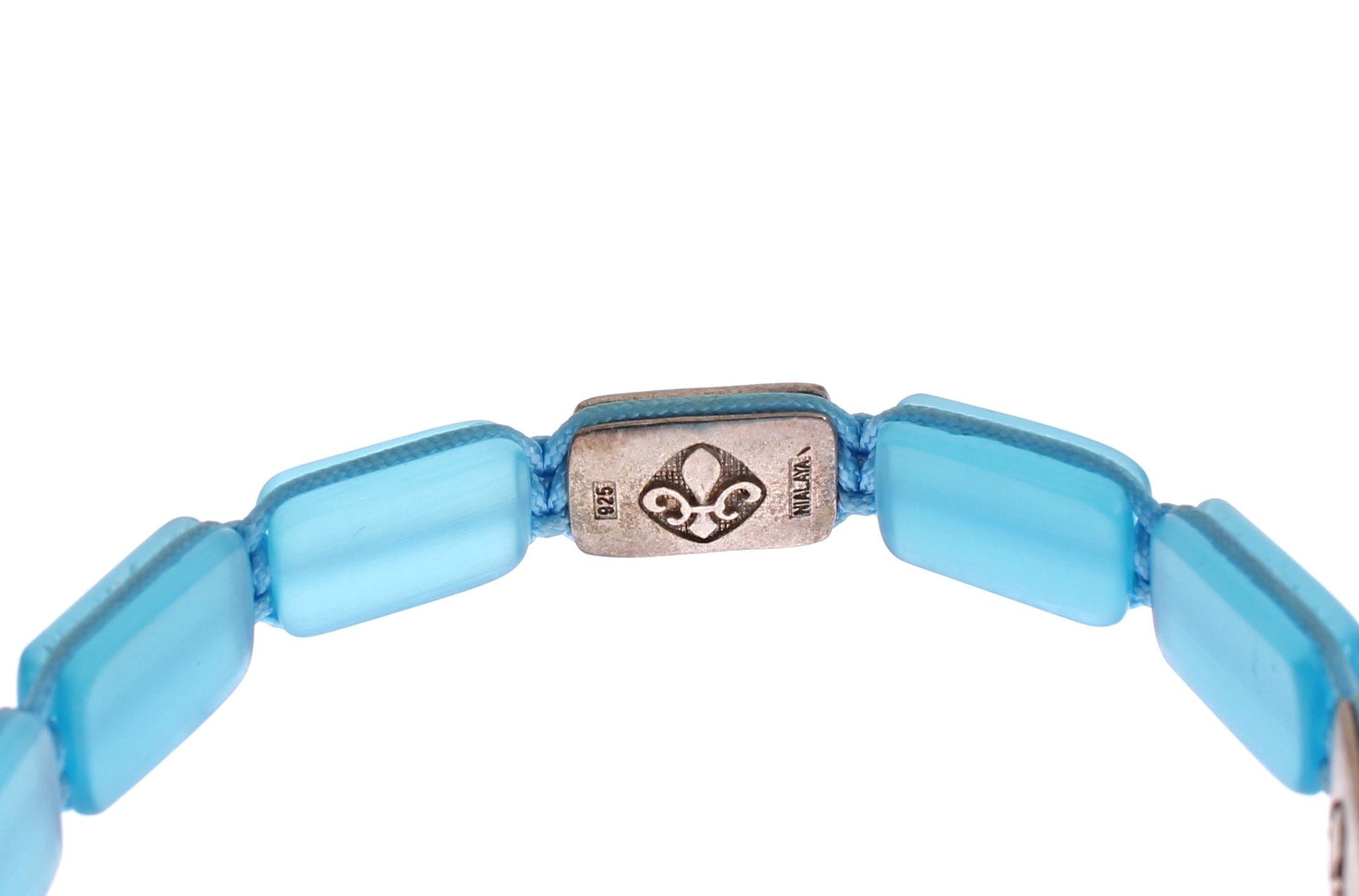 Schickes Nialaya Diamant- und Opalperlenarmband