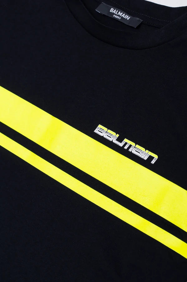 Balmain T-shirt & Top Black Junior