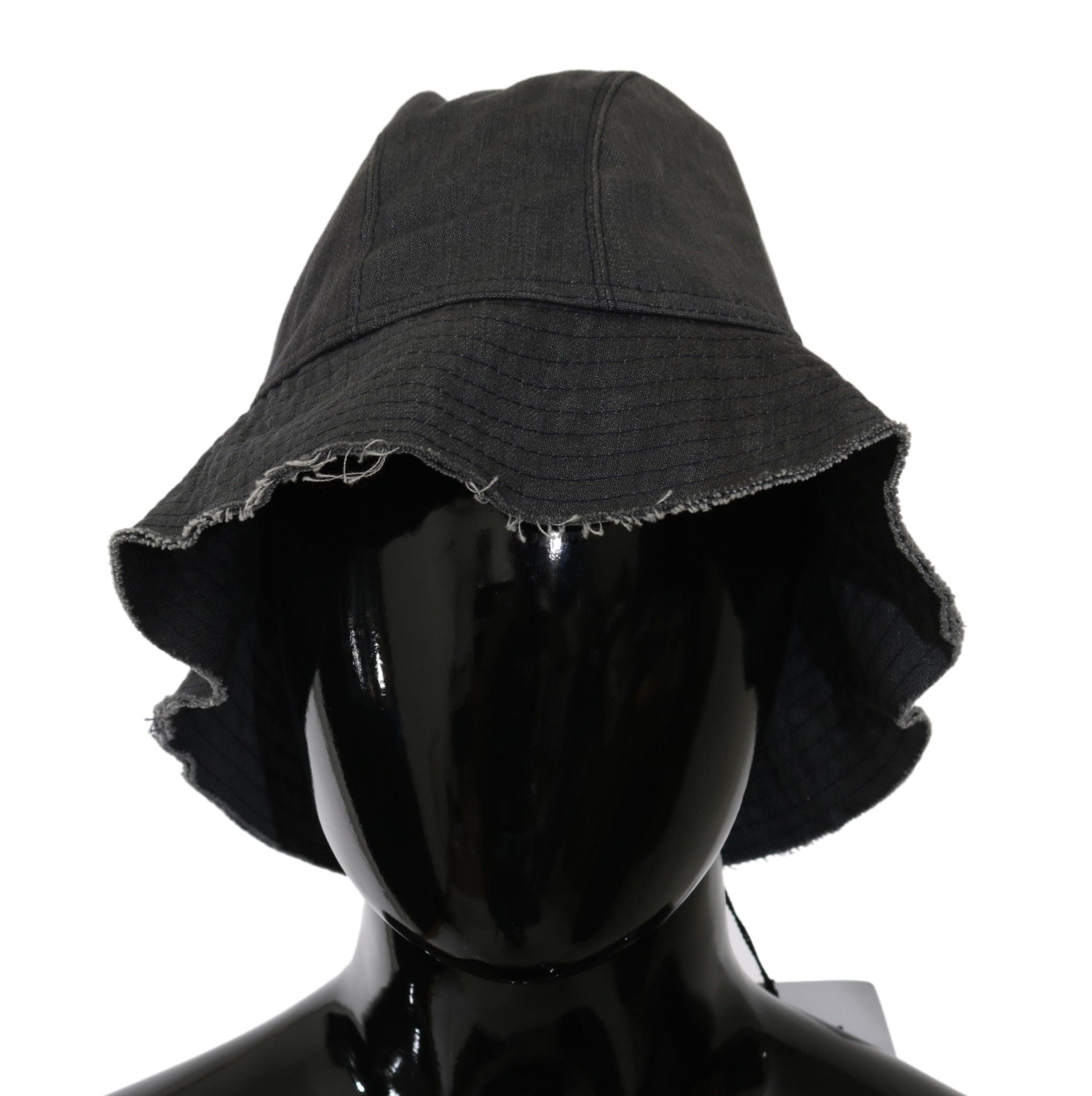 Costume National Chic Schwarzer Fischerhut – Zeitloses Accessoire
