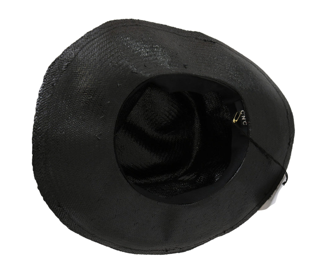 Costume National Chic Schwarzer Schlapphut – Zeitlose Eleganz