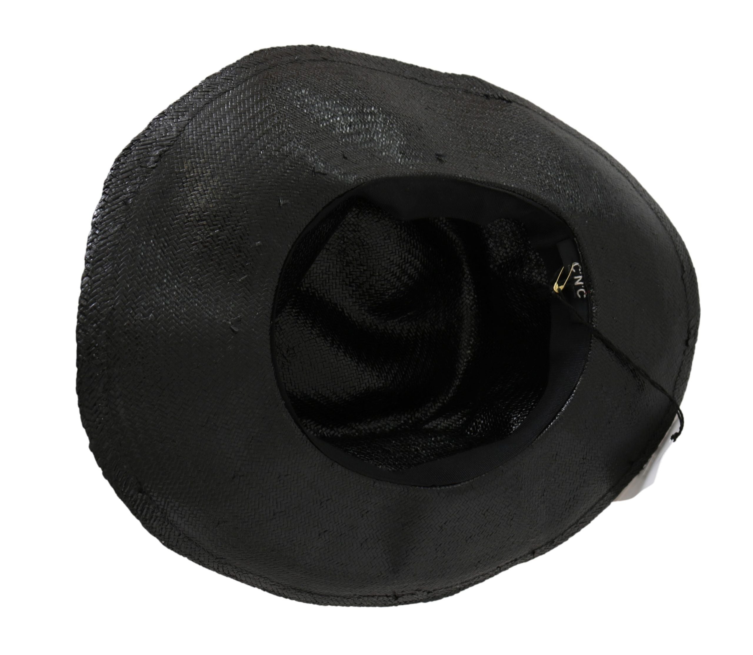 Costume National Chic Schwarzer Schlapphut – Zeitlose Eleganz