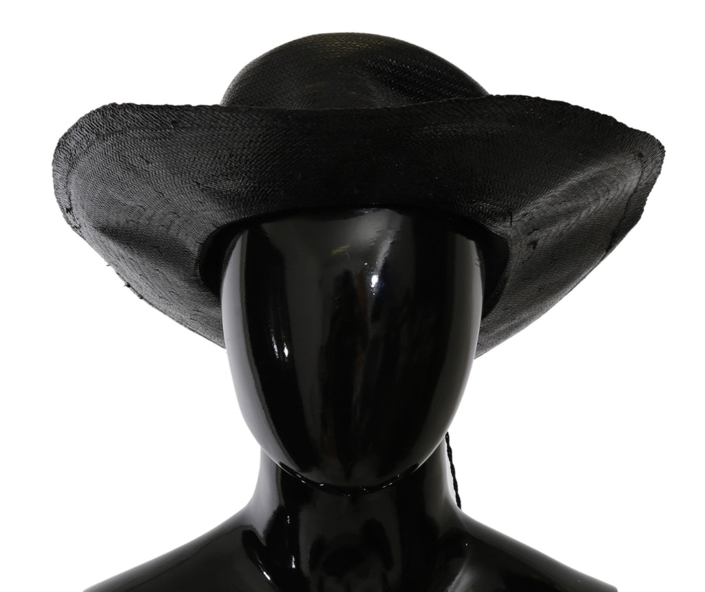 Costume National Chic Schwarzer Schlapphut – Zeitlose Eleganz