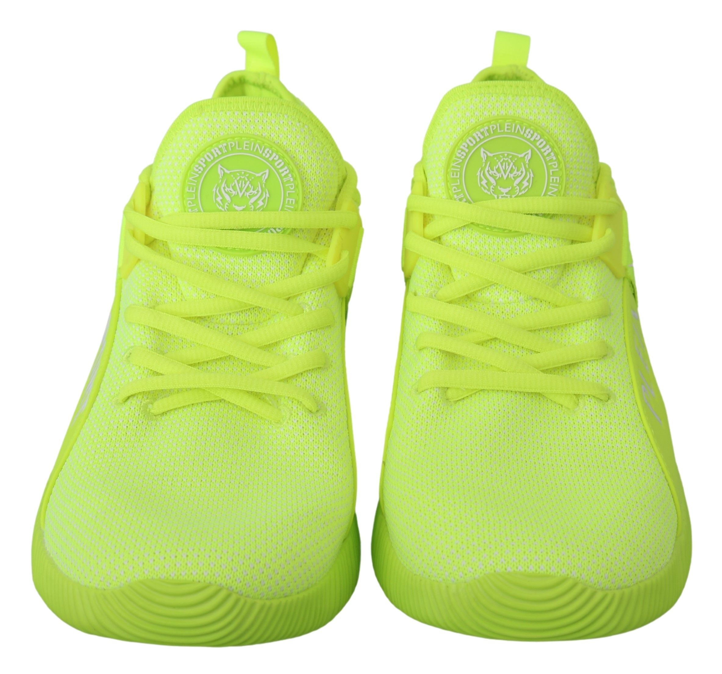 Philipp Plein Stilvolle hellgrüne Freizeit-Sneaker