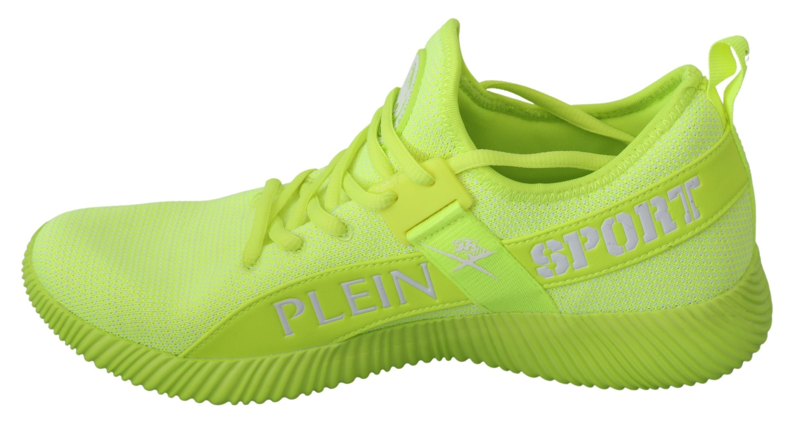 Philipp Plein Stilvolle hellgrüne Freizeit-Sneaker