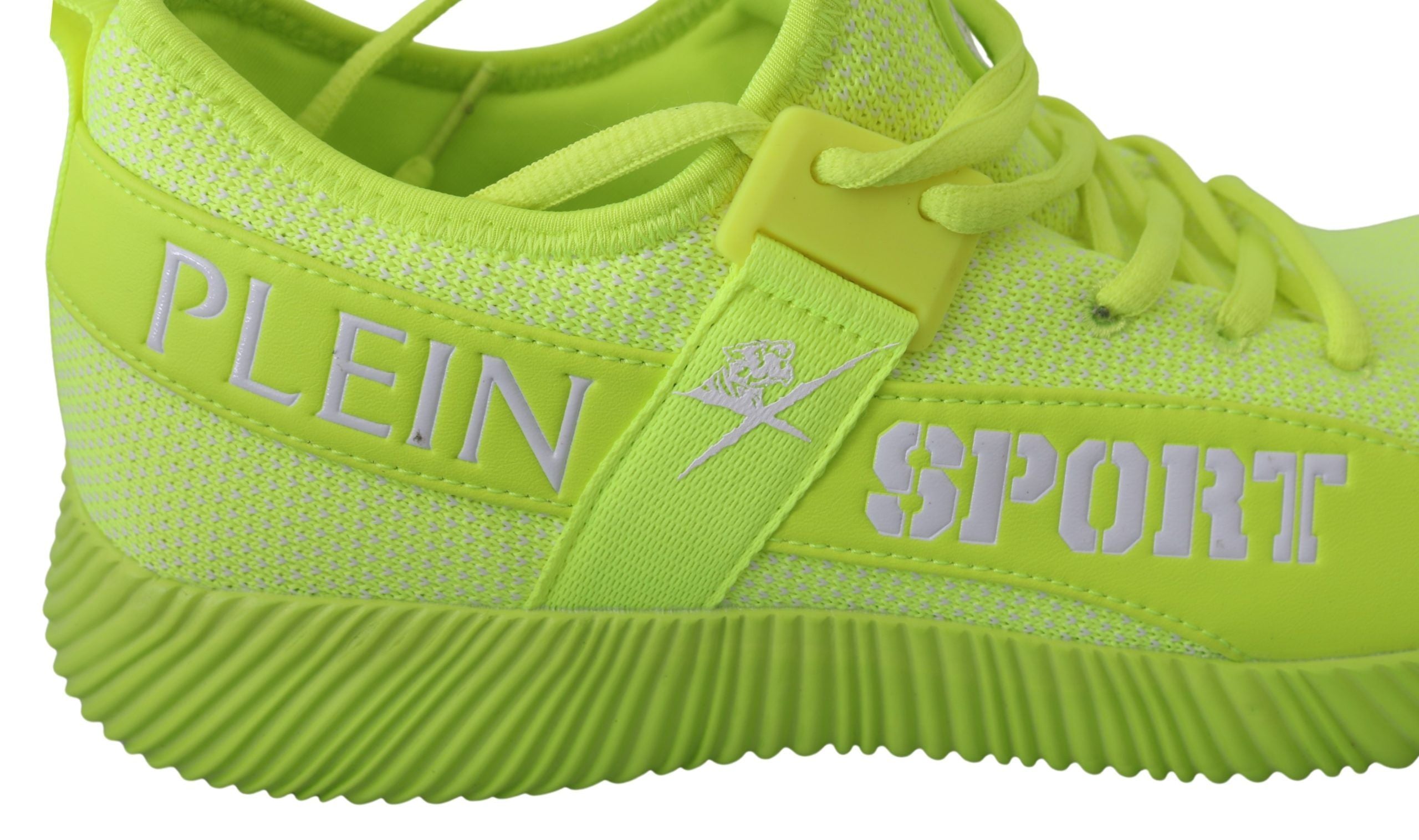 Philipp Plein Stilvolle hellgrüne Freizeit-Sneaker