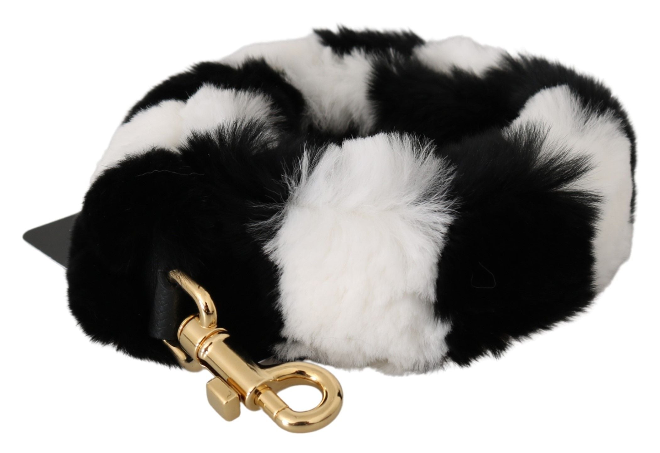 Dolce &amp; Gabbana Elegantes Schultergurt-Accessoire aus Pelz