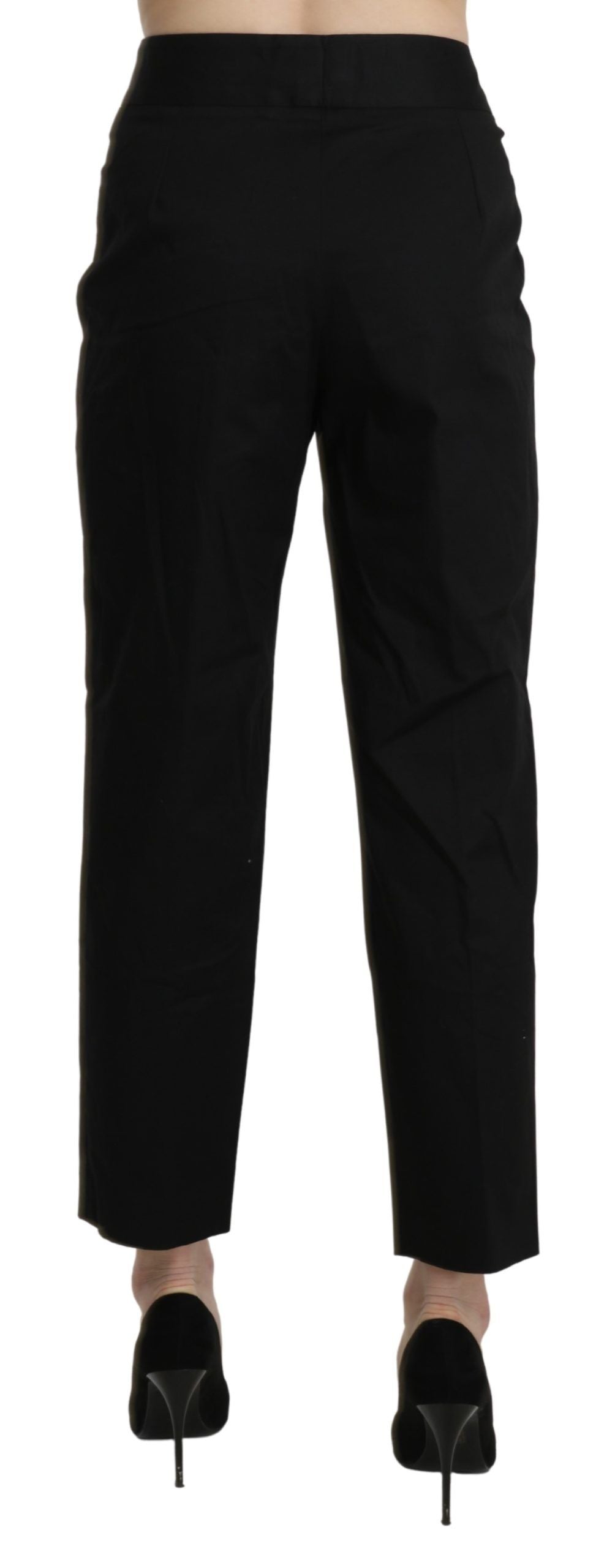 BENCIVENGA Elegante Cropped-Hose mit hoher Taille