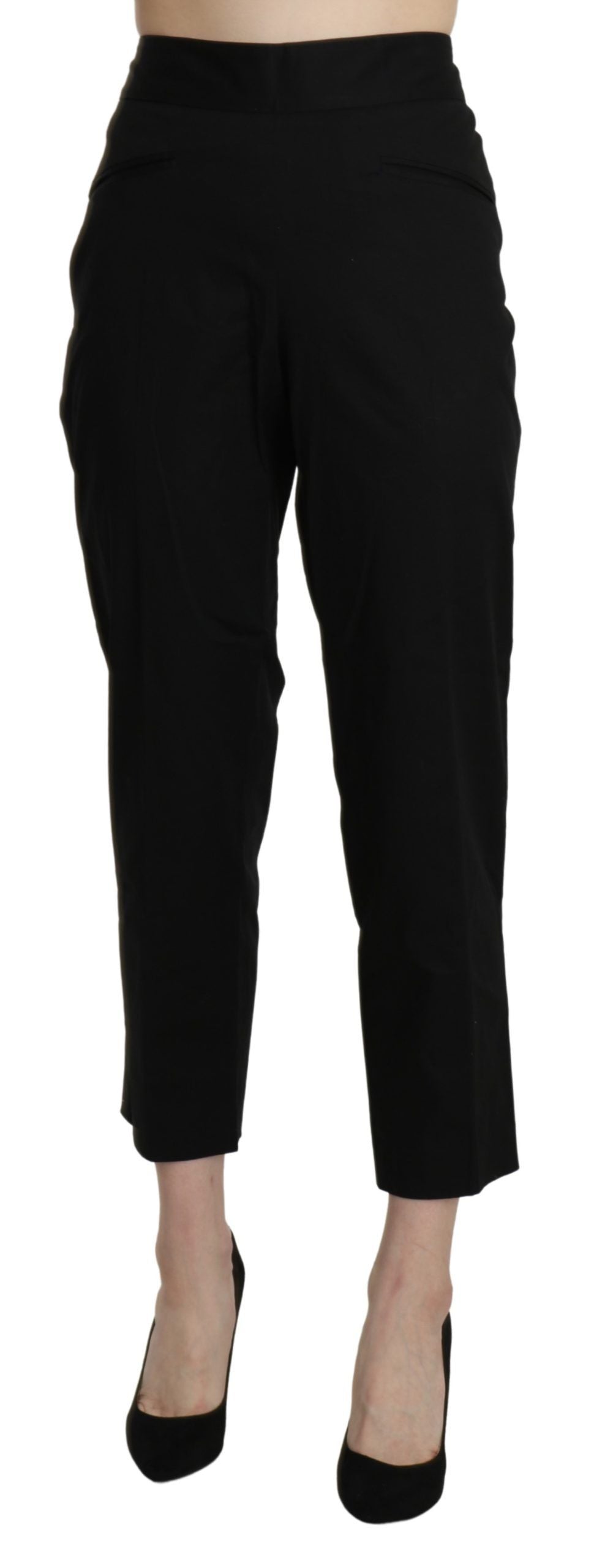 BENCIVENGA Elegante Cropped-Hose mit hoher Taille