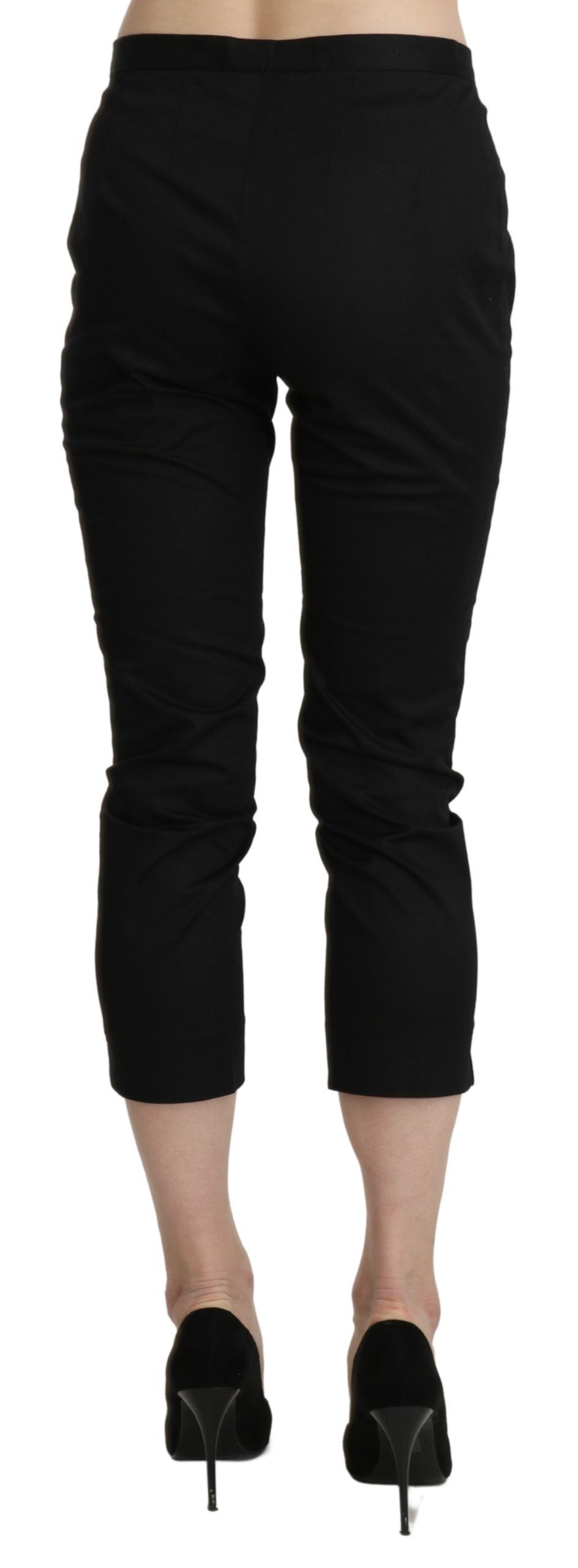BENCIVENGA Elegante Skinny-Hose mit hoher Taille