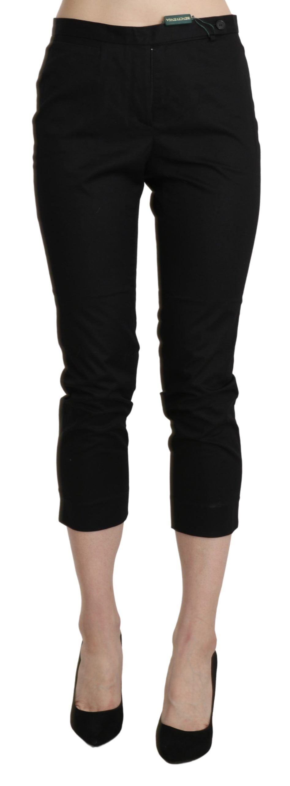 BENCIVENGA Elegante Skinny-Hose mit hoher Taille