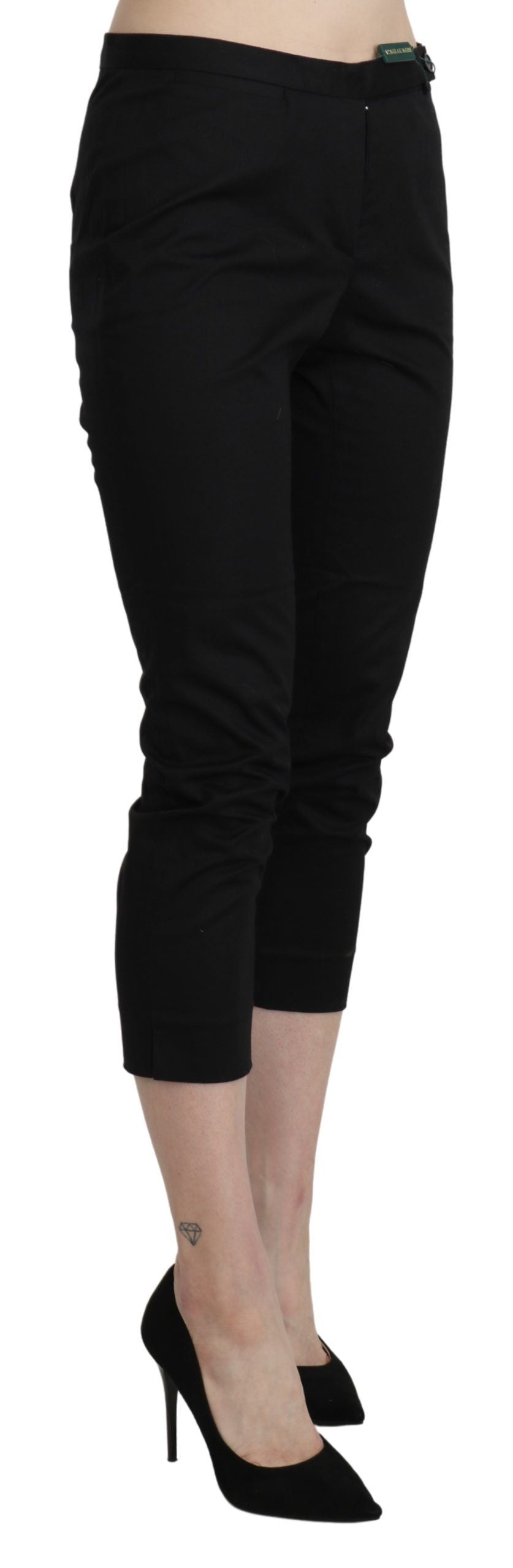 BENCIVENGA Elegante Skinny-Hose mit hoher Taille