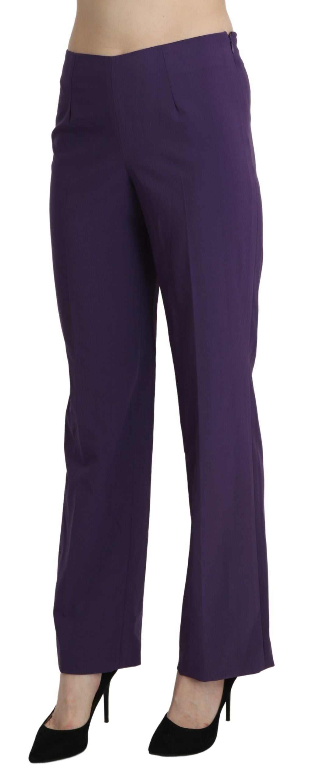BENCIVENGA Elegante High Waist Violet Straight Hose