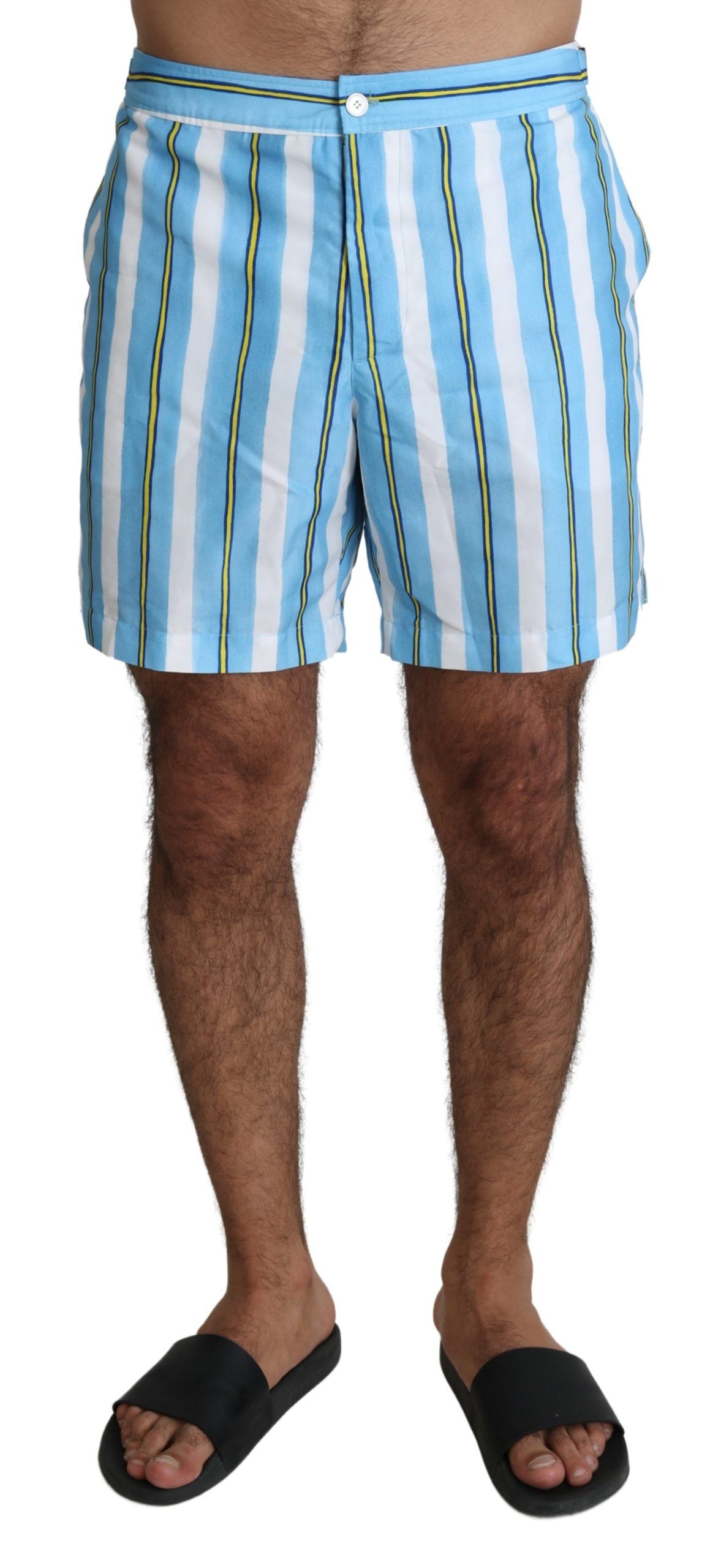 Dolce &amp; Gabbana Gestreifte Elegance Badeshorts