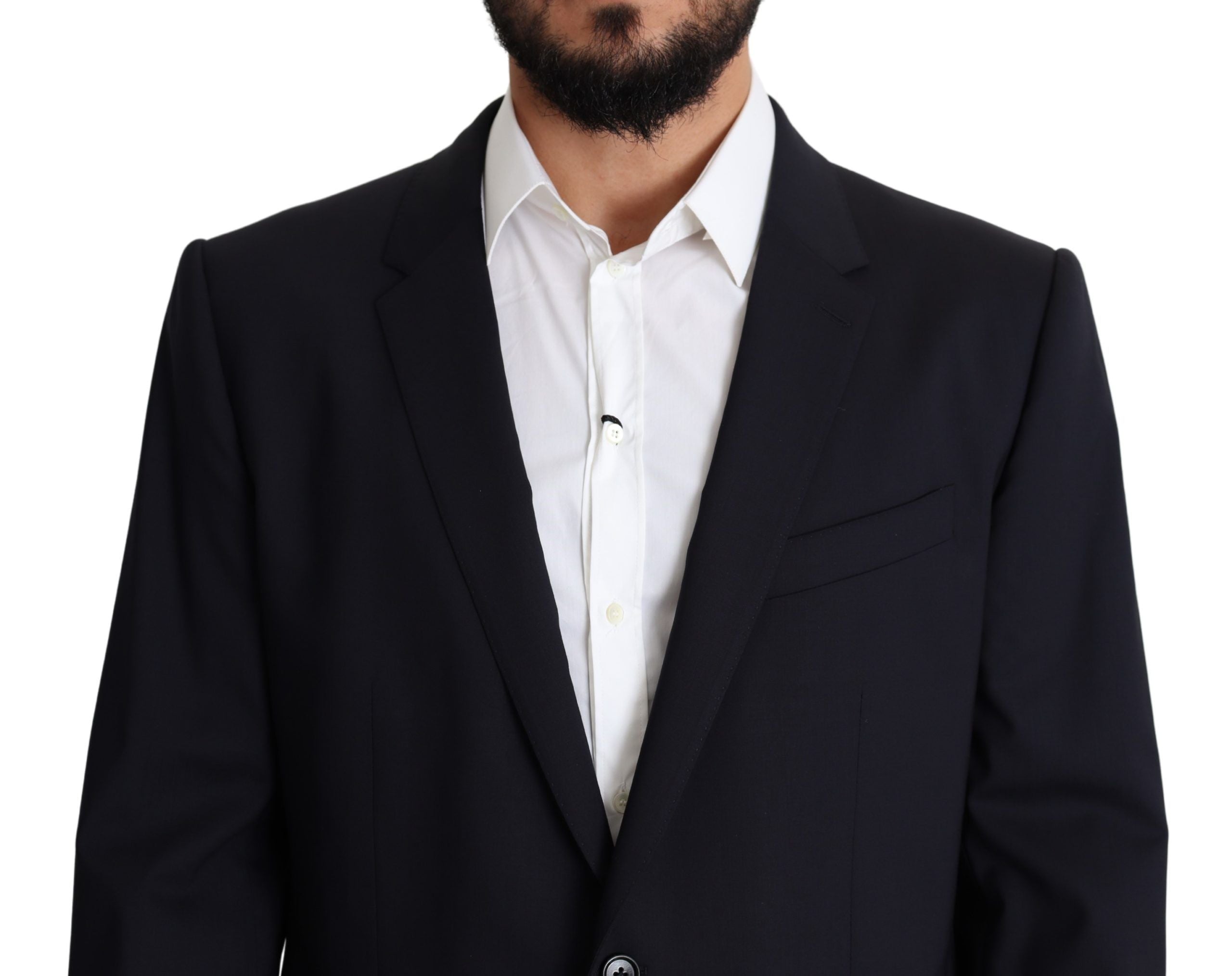 Dolce &amp; Gabbana – Exquisiter schwarzer Martini-Blazer aus Wollstretch