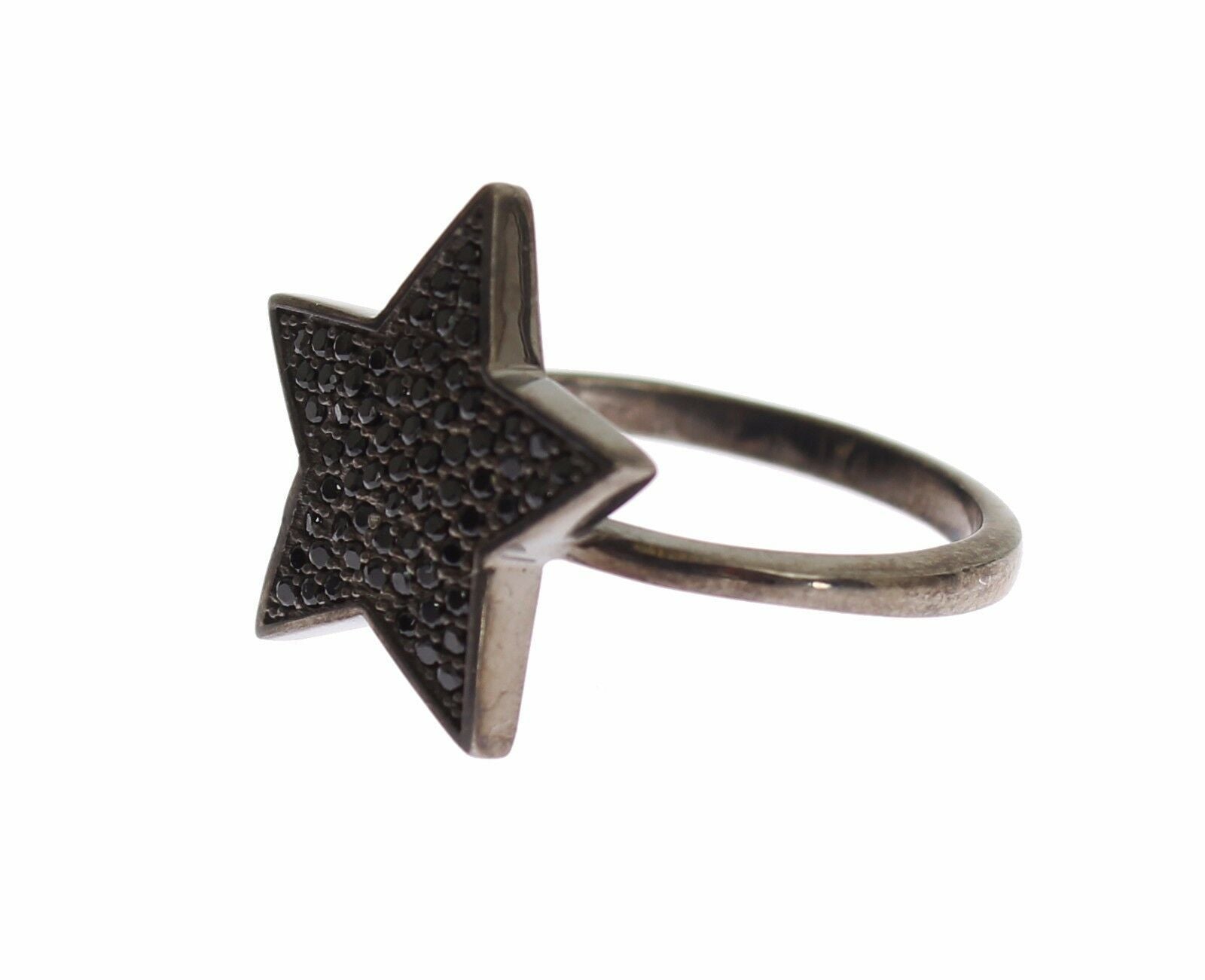 Nialaya – Exquisiter Ring aus Sterlingsilber mit Zirkonia-Kristallen