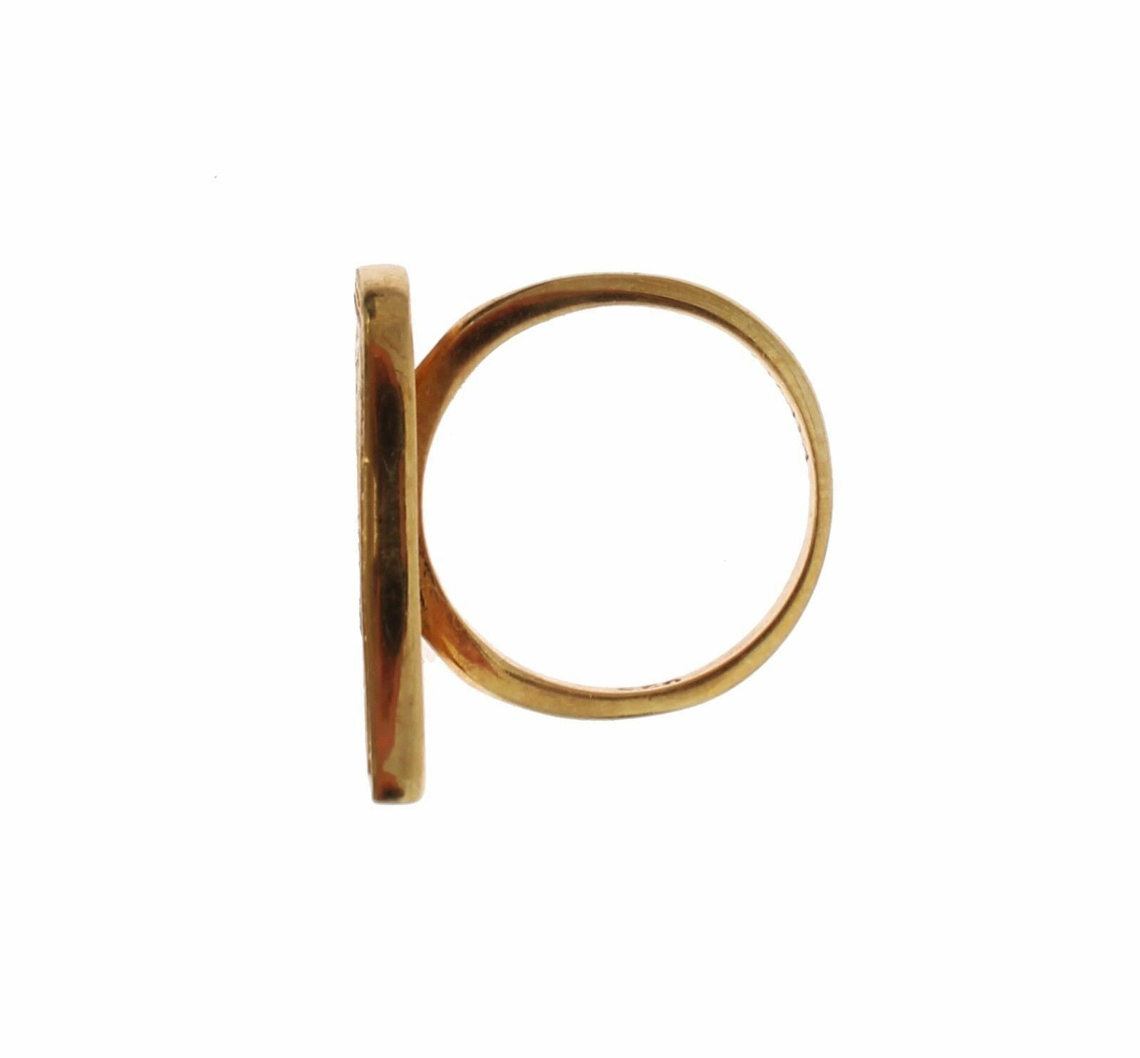 Nialaya – Glamorous – Vergoldeter Ring mit Kristallen
