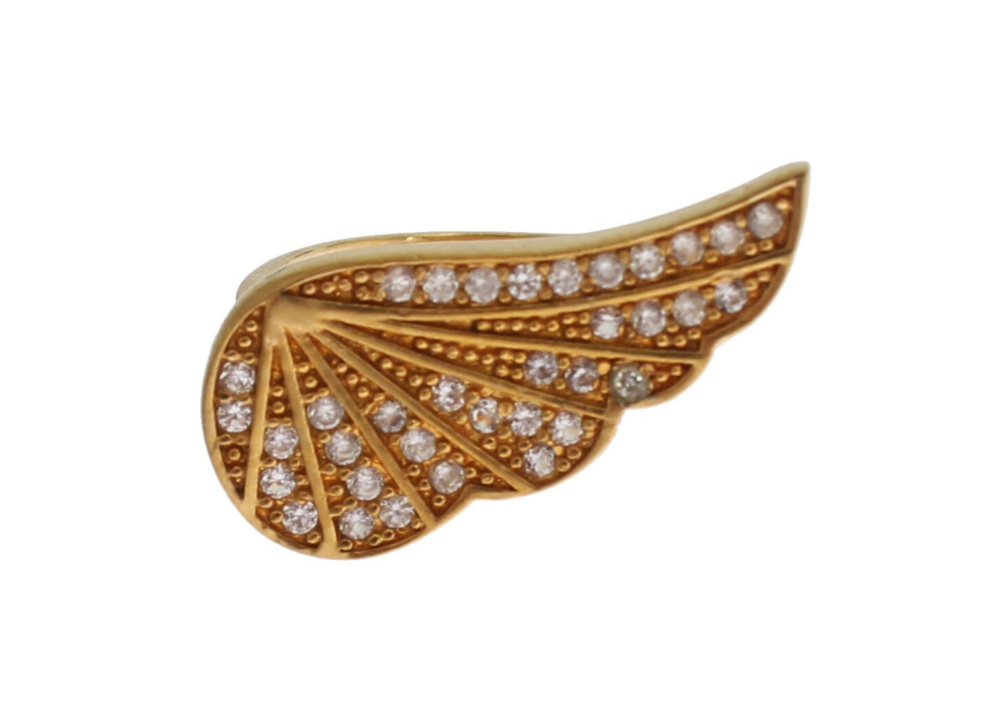 Nialaya – Glamorous – Vergoldeter Ring mit Kristallen