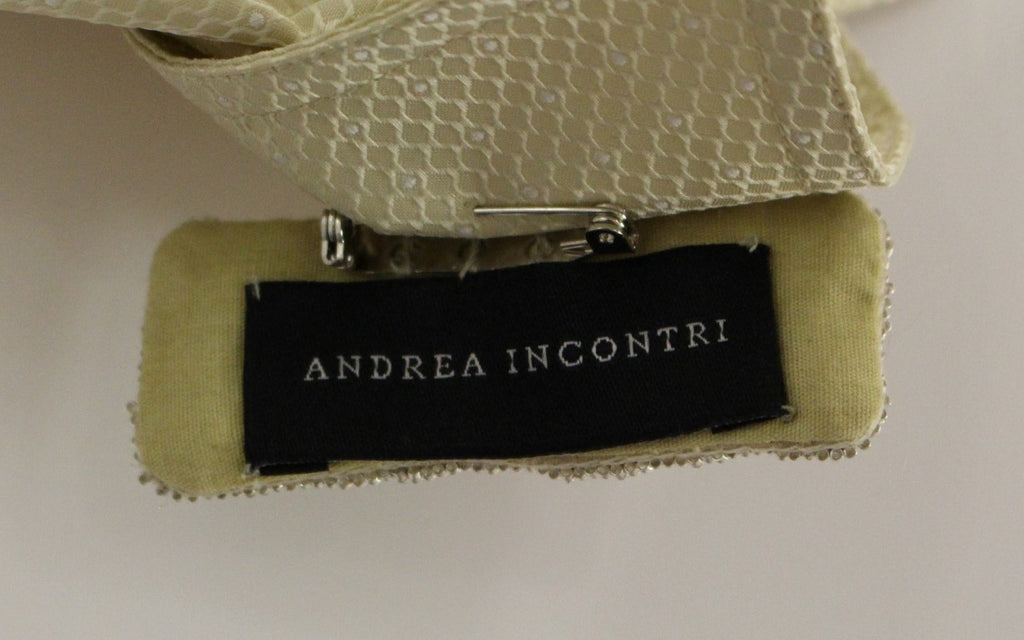 Andrea Incontri Elegantes beiges Blusen-Tanktop