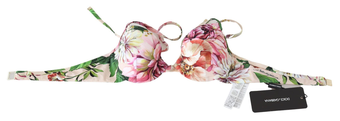 Dolce &amp; Gabbana – Elastisches Bikinioberteil „Floral Elegance“